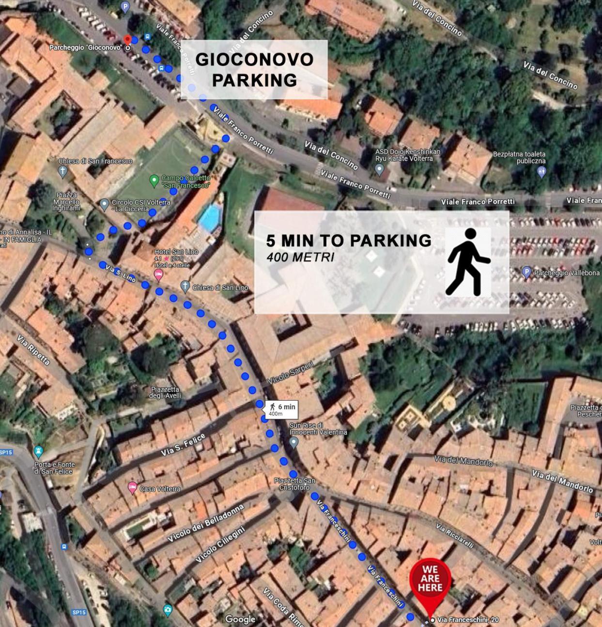 Il Cantuccio- Appartamento In Centro Con Giardino Volterra Kültér fotó