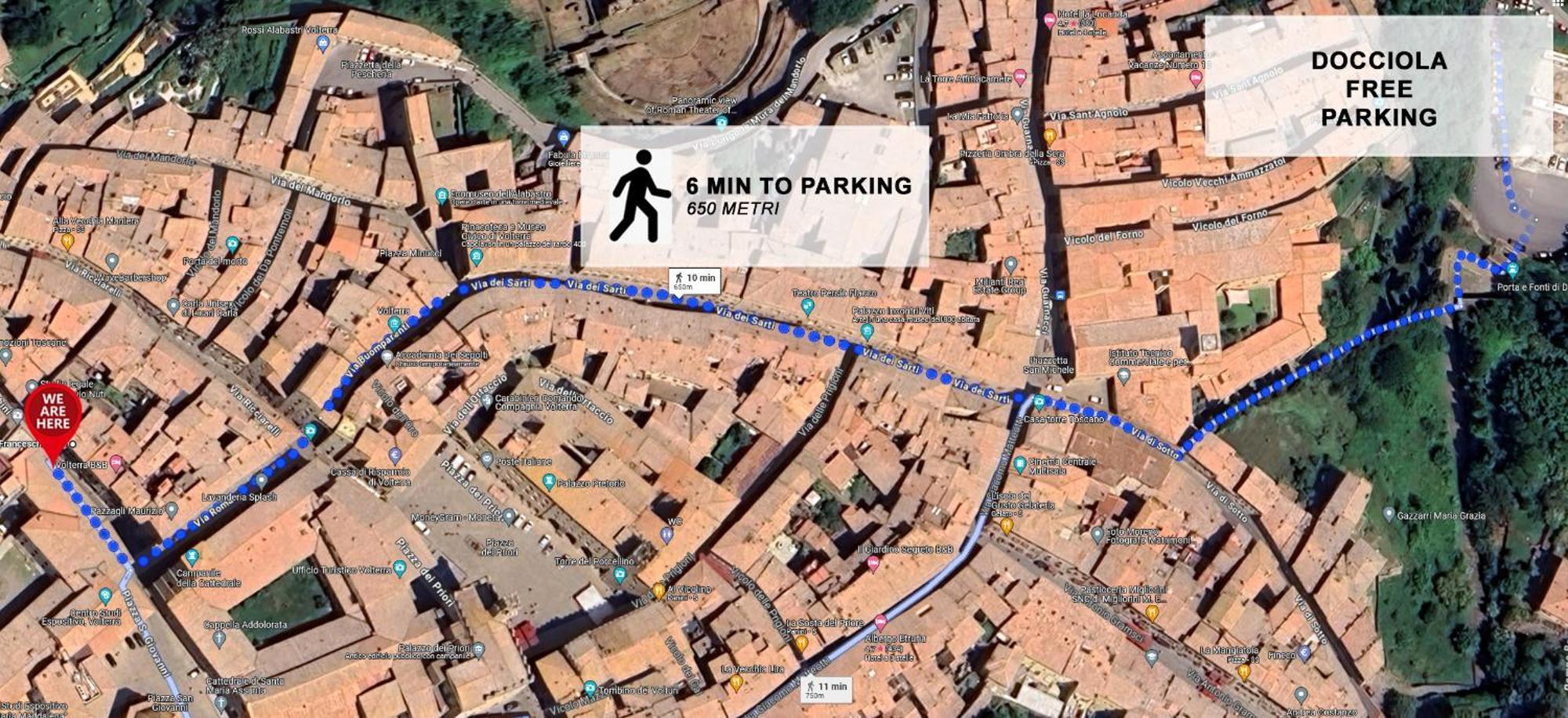 Il Cantuccio- Appartamento In Centro Con Giardino Volterra Kültér fotó